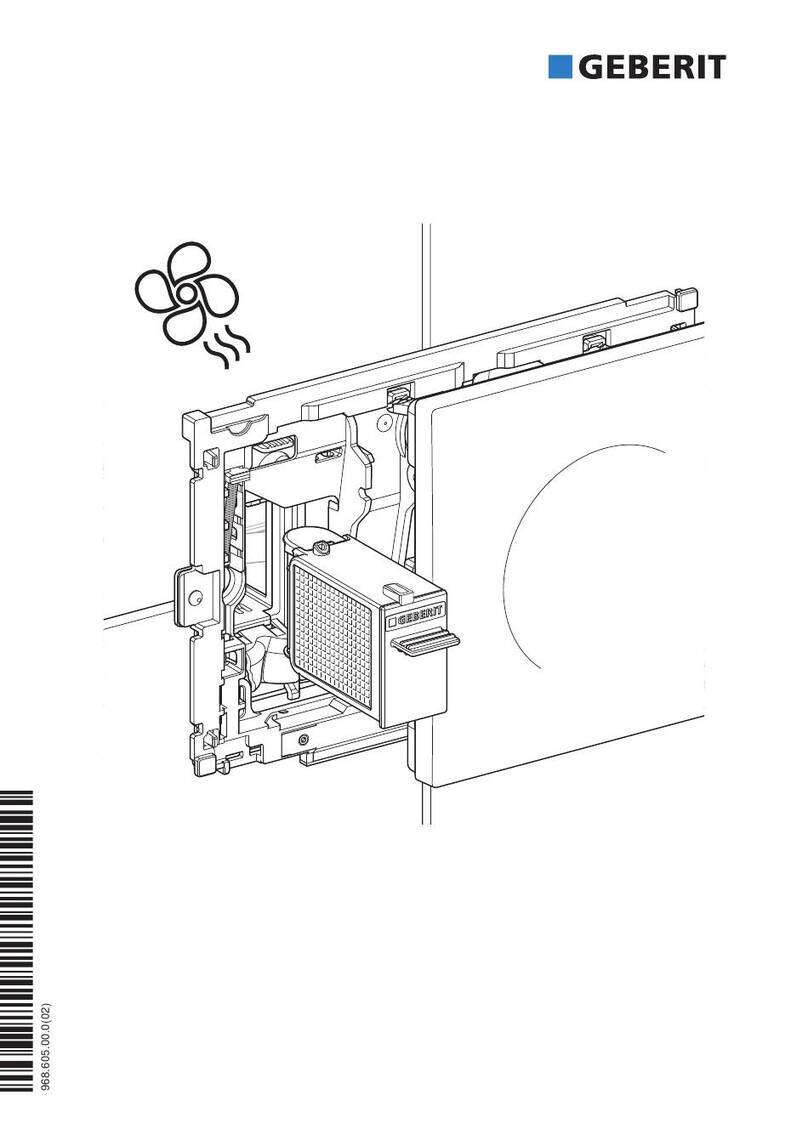 Geberit DuoFresh 115.050.BZ.2 user manual