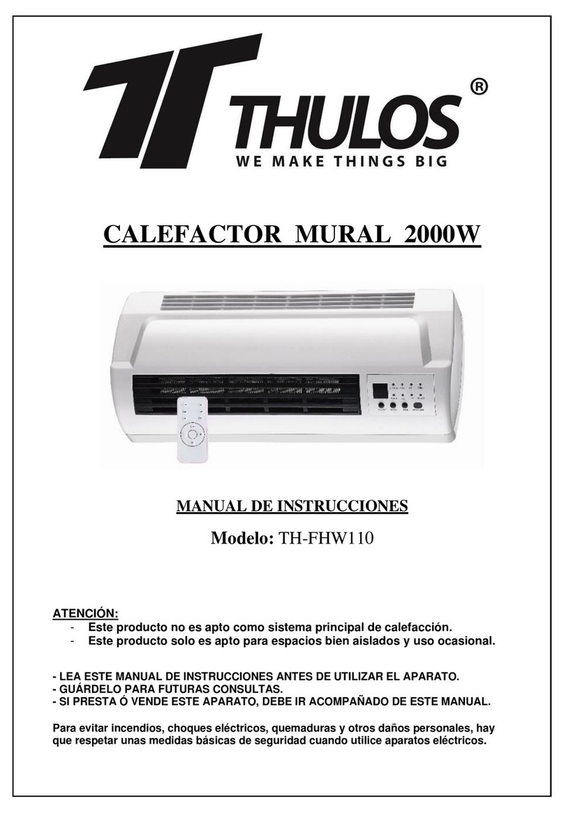 Thulos TH-FHW110 instruction manual