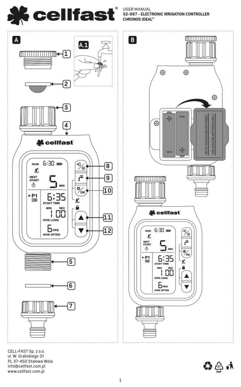 Cellfast CHRONOS IDEAL 52-097 user manual