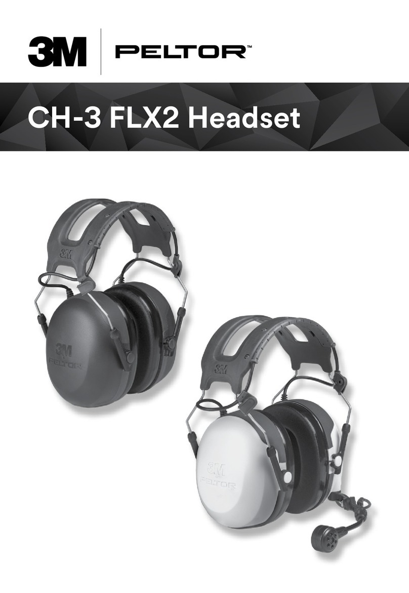 3M PELTOR CH-3 FLX2 manual