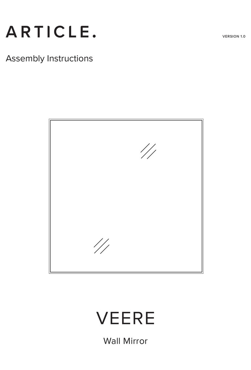 Article VEERE User manual Article VEERE User manual