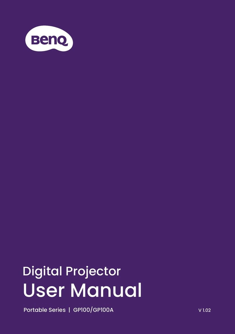 BenQ Portable Series User manual