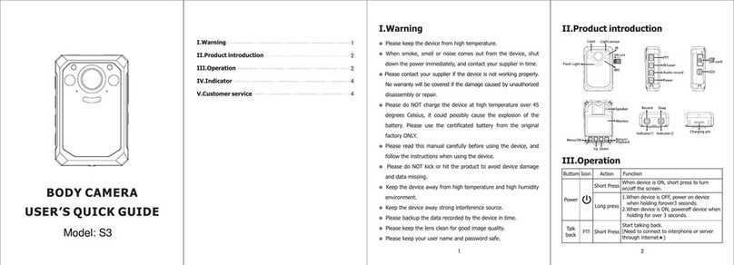 Halo S3 User quick guide