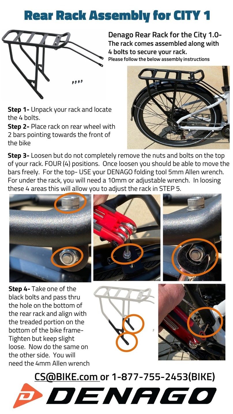 DENAGO CITY 1 User manual