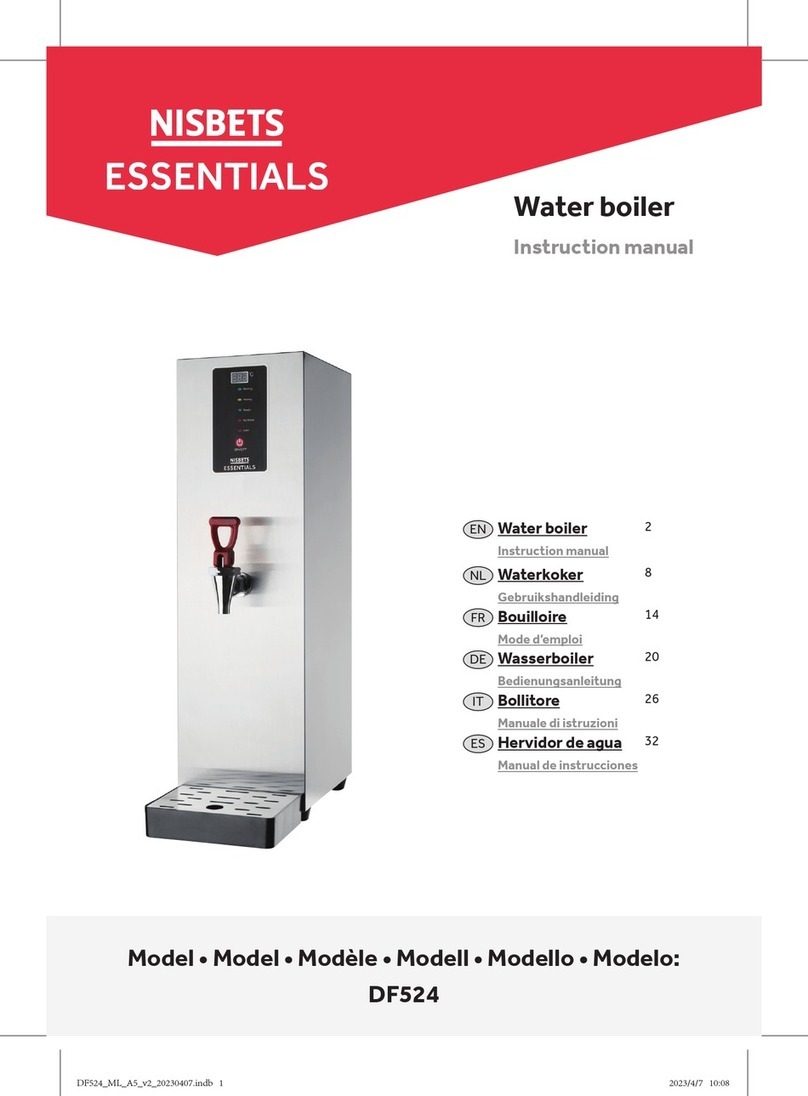 NISBETS ESSENTIALS DF524 instruction manual