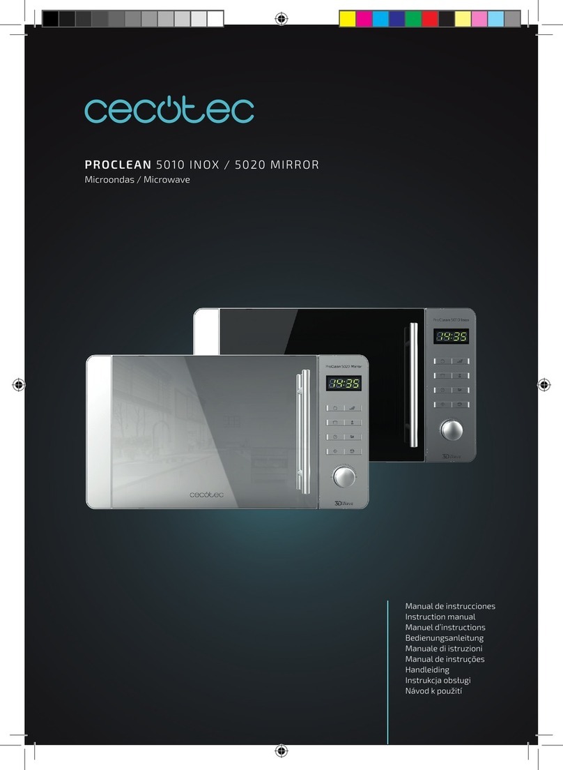 cecotec ProClean 5010 Inox instruction manual