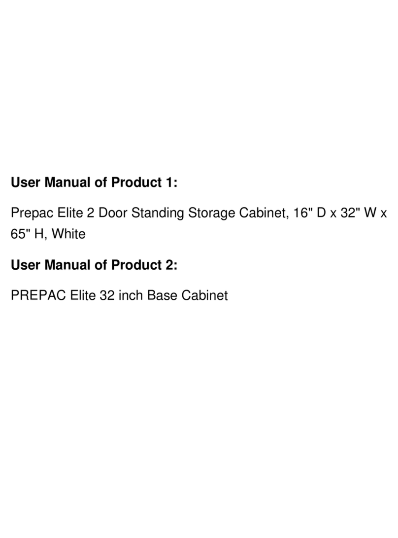 Prepac HFT-0401-1 Assembly instructions