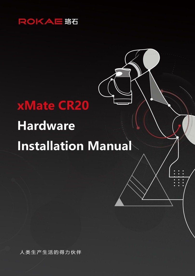 ROKAE xMate CR20 Hardware installation manual