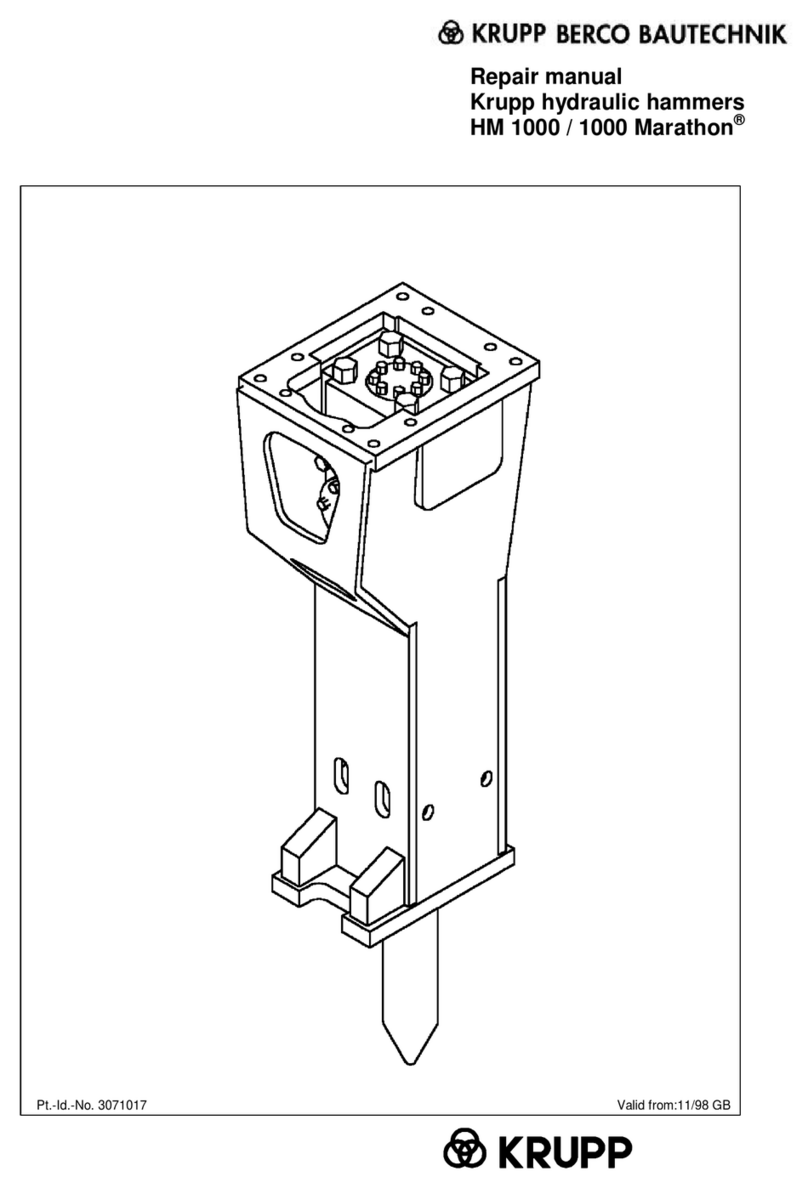 Krupp HM 1000 Repair manual