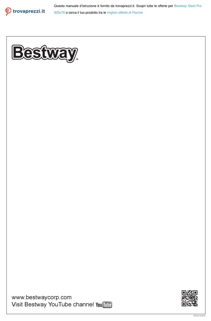 Bestway Steel Pro 305x76 User manual