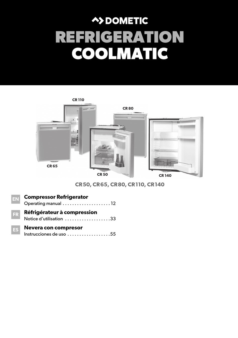 Dometic Coolmatic CR50 User manual