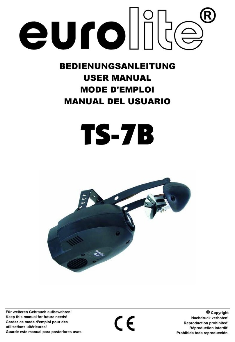 EuroLite TS-7B User manual