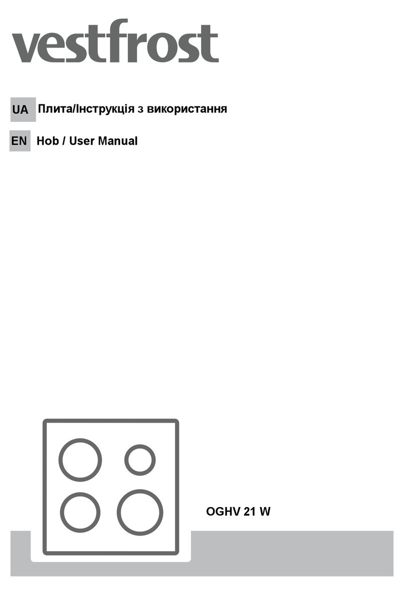 Vestfrost OGHV 21 W user manual
