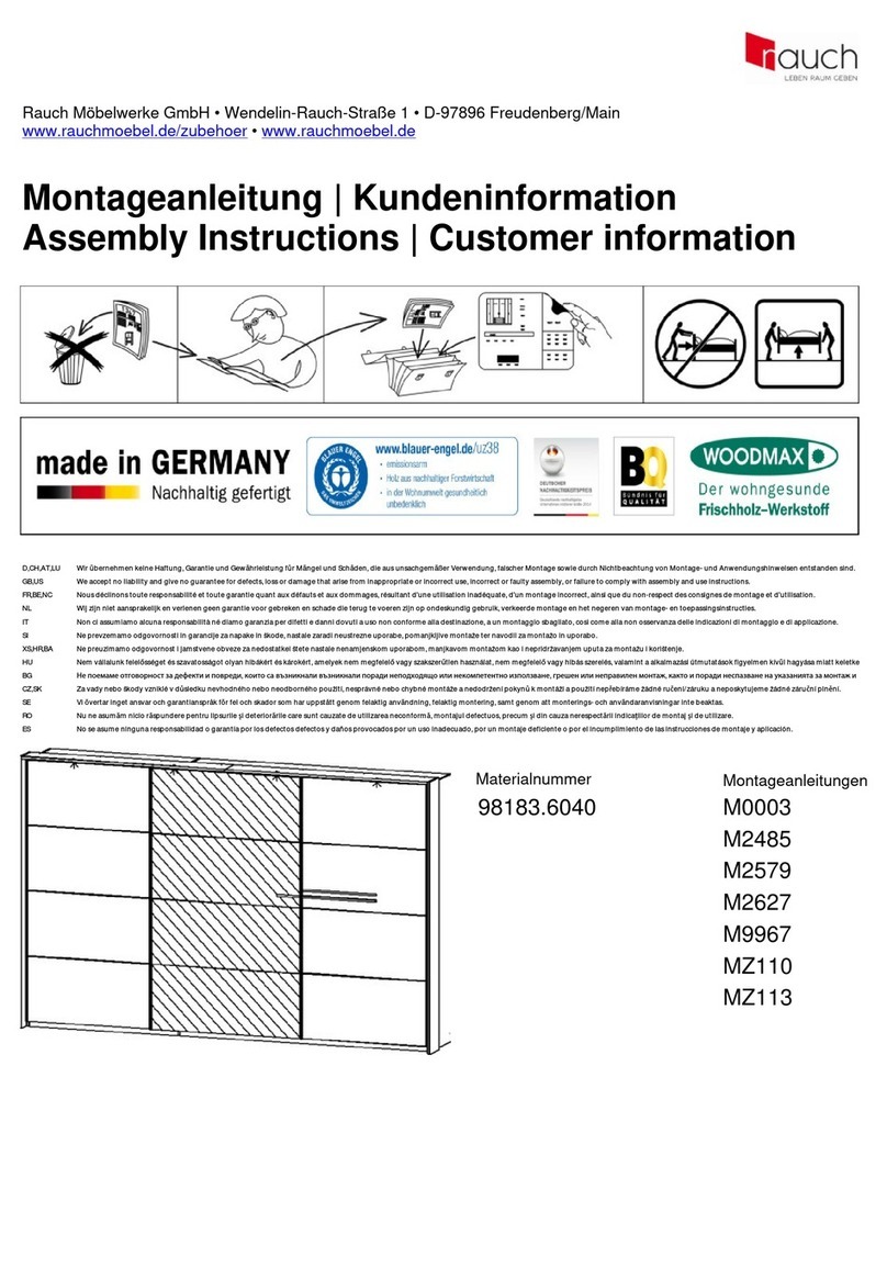 Rauch M2485 User manual