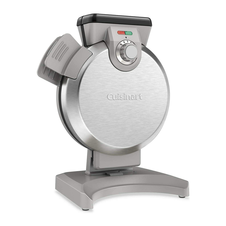 Cuisinart WAF-V100 User manual