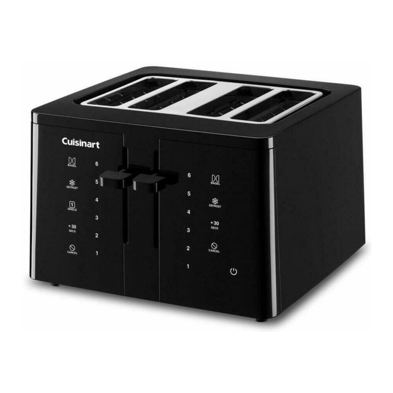 Cuisinart CPT-T40 User manual