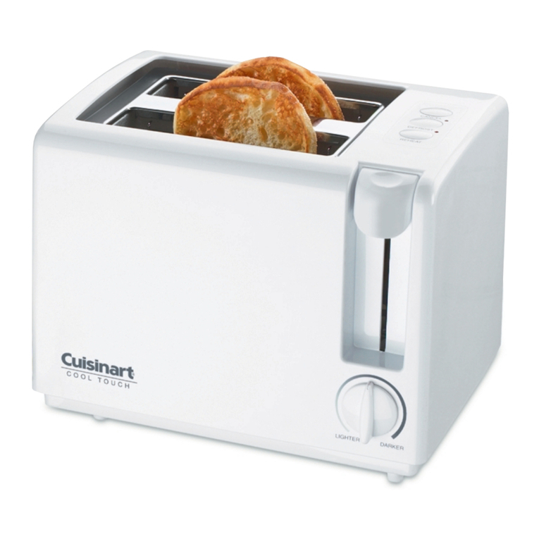 Cuisinart Cool Touch CPT-20 User manual