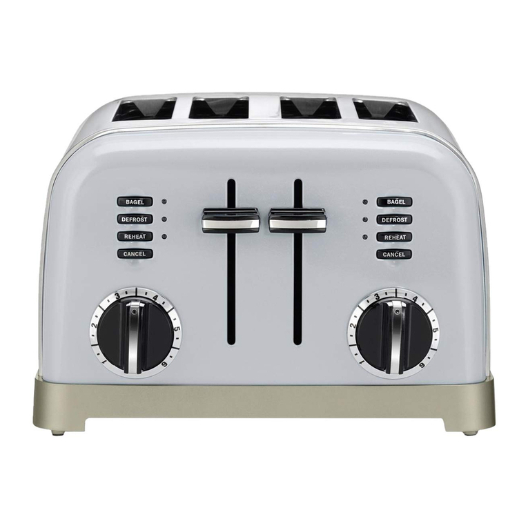 Cuisinart CPT180 Series User manual