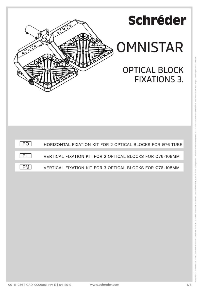Schreder OMNISTAR PO installation instructions
