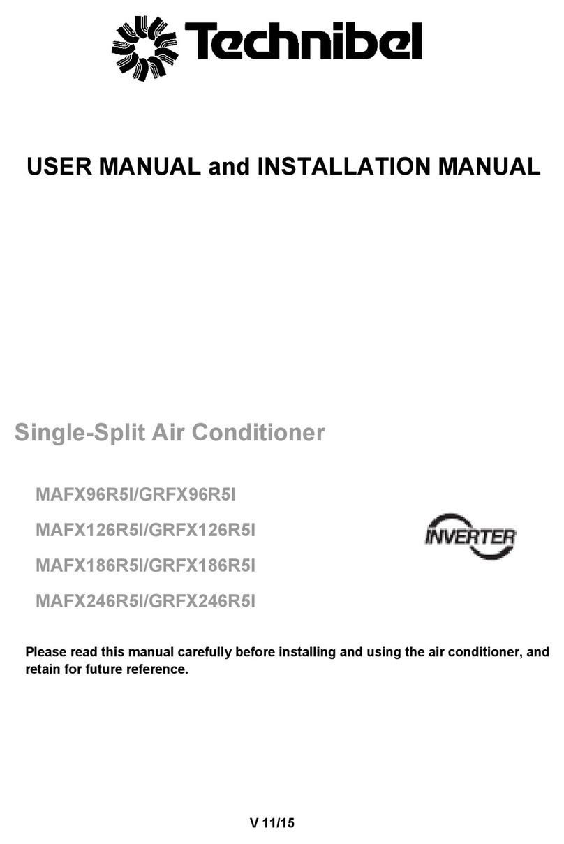 Technibel MAFX96R5I/GRFX96R5I User manual