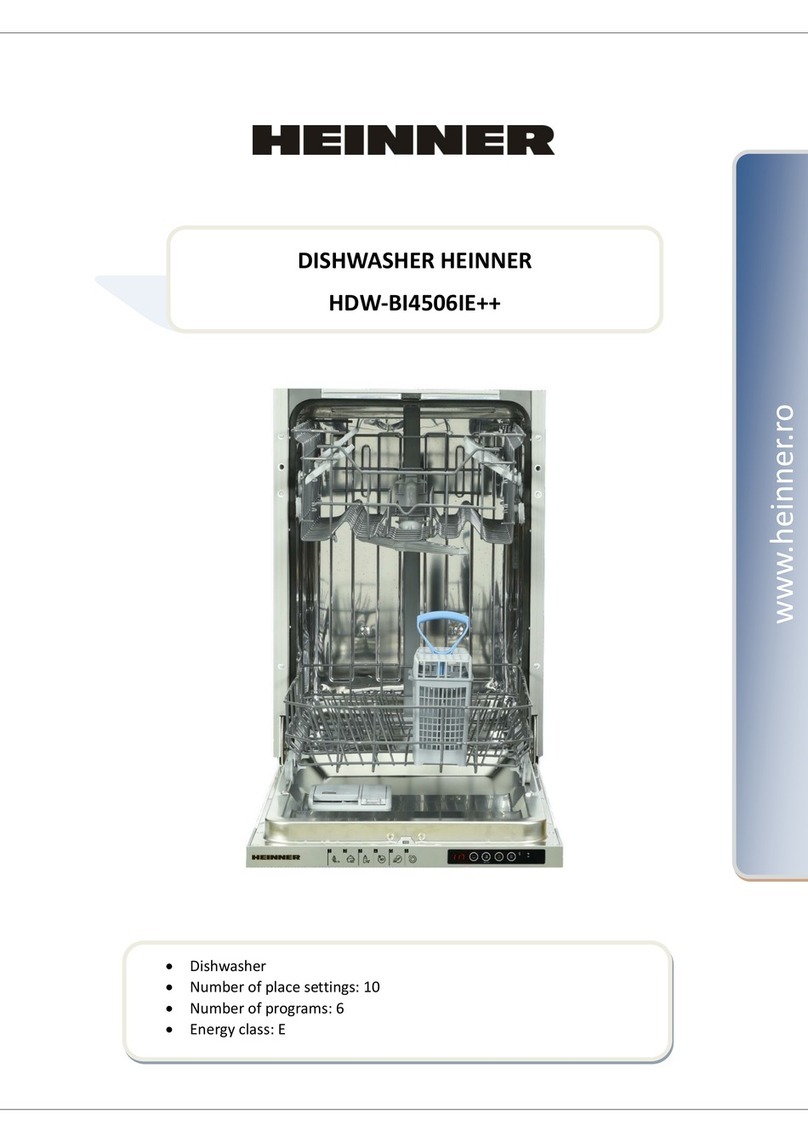 Heinner HDW-BI4506IE++ instruction manual