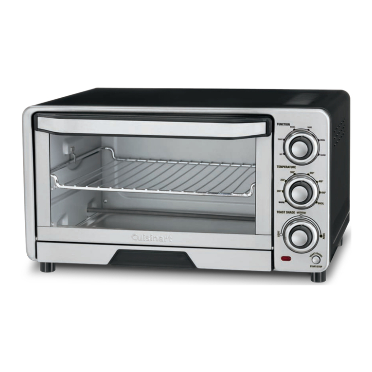 Cuisinart CUSTOM CLASSIC TOB-40 User manual