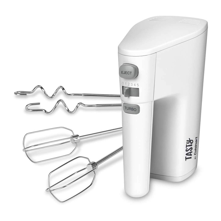 Cuisinart Tasty HM200T user manual
