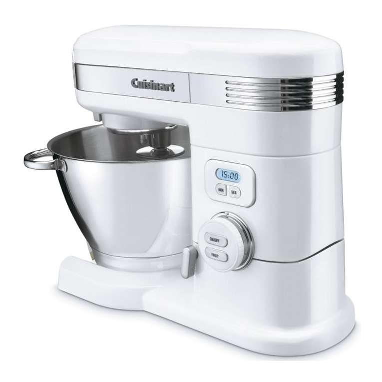 Cuisinart SM-55 - Stand Mixer User manual