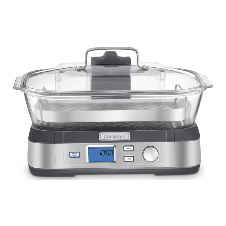 Cuisinart CookFresh STM-1000 User manual