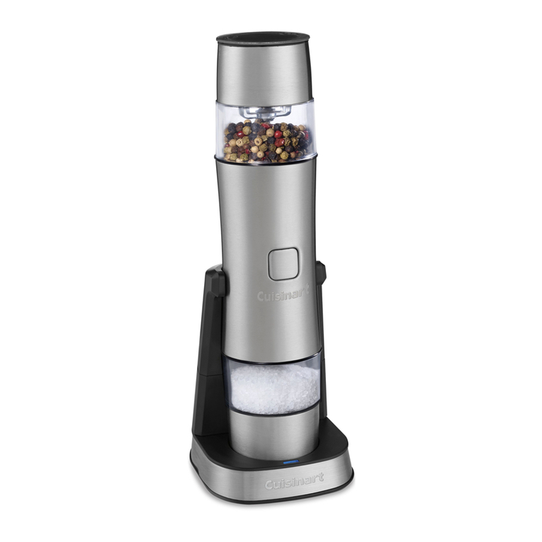 Cuisinart SG-3 User manual