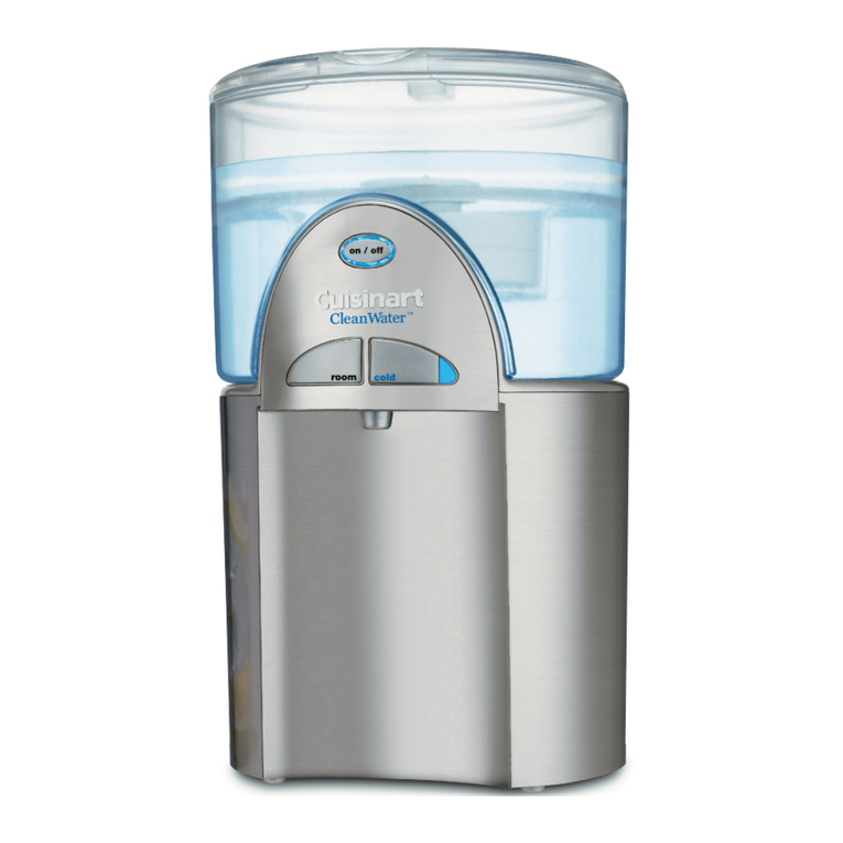 Cuisinart Clean Water WCH-850 user manual