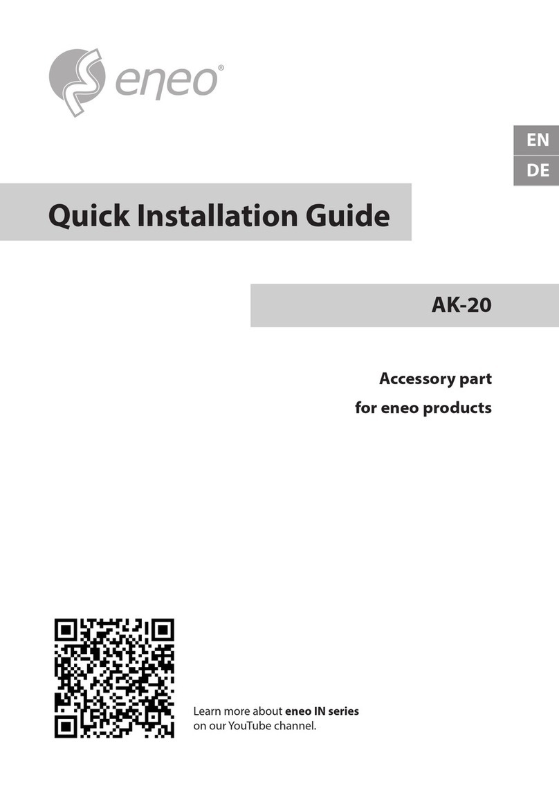 Eneo AK-20 User manual Eneo AK-20 User manual