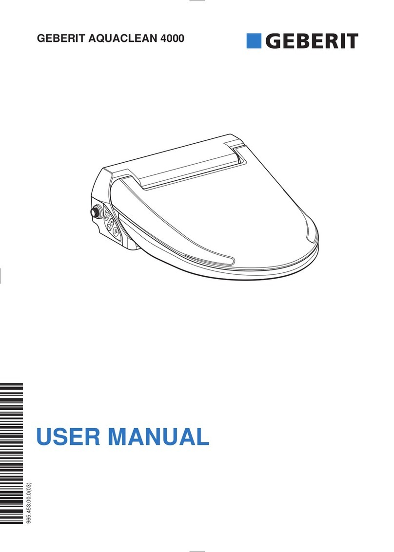 Geberit AquaClean 4000 user manual