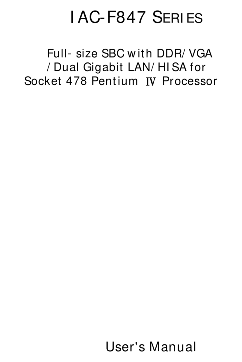 Lanner electronics IAC-F847 Series user manual