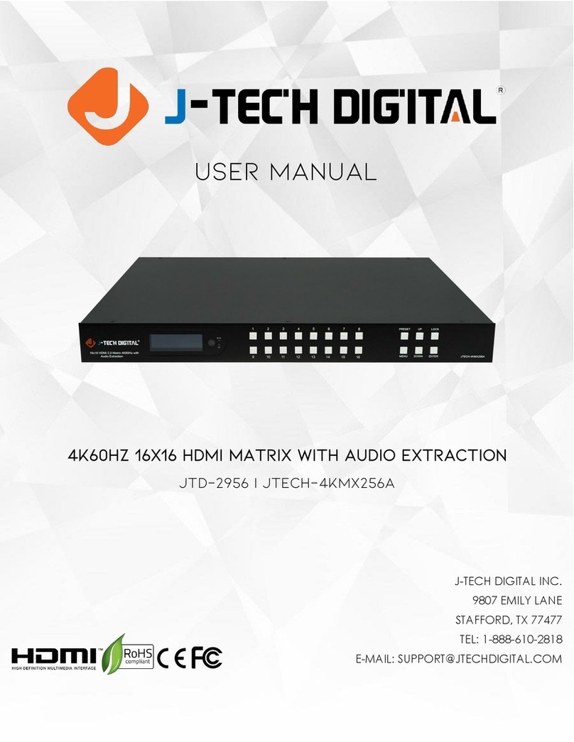 J-Tech Digital JTD-2956 user manual