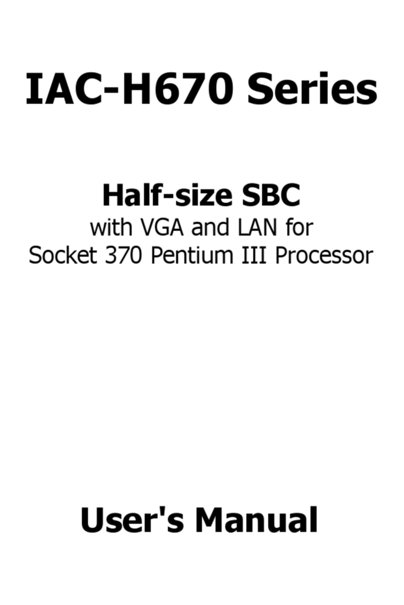 Lanner electronics IAC-H670 Series user manual