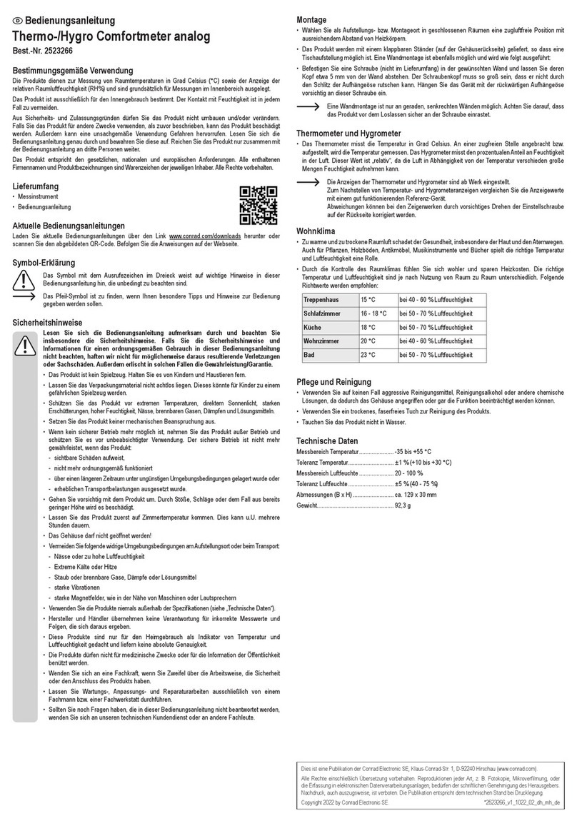 Conrad 2523266 User manual
