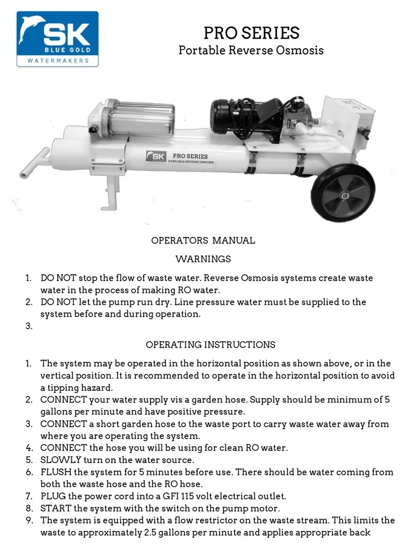 SK PRO Series Operator's manual