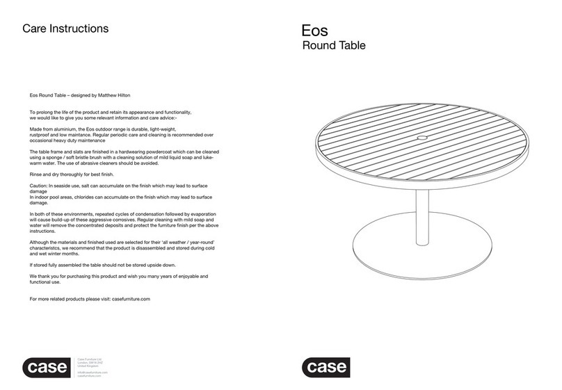 Case Eos 109526 quick start guide