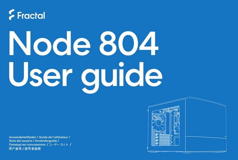 Fractal Node 804 User manual