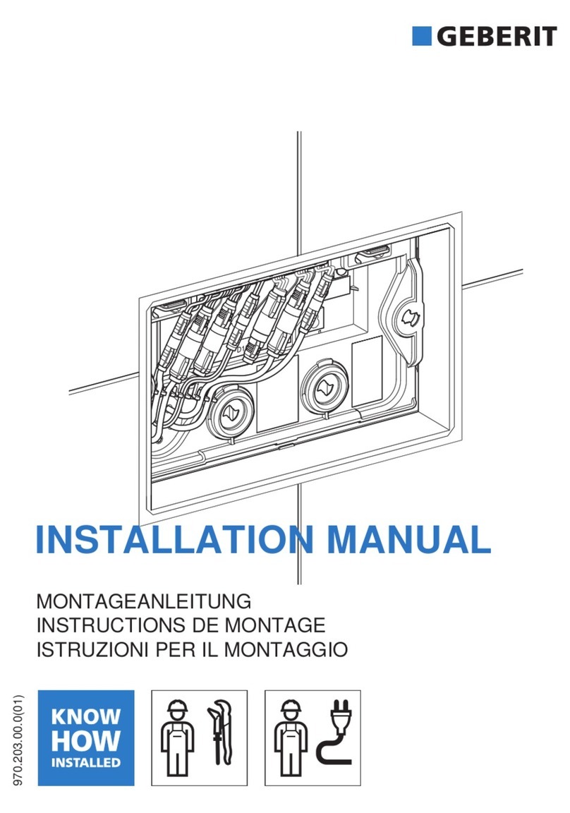 Geberit Duofix Element User manual Geberit Duofix Element User manual
