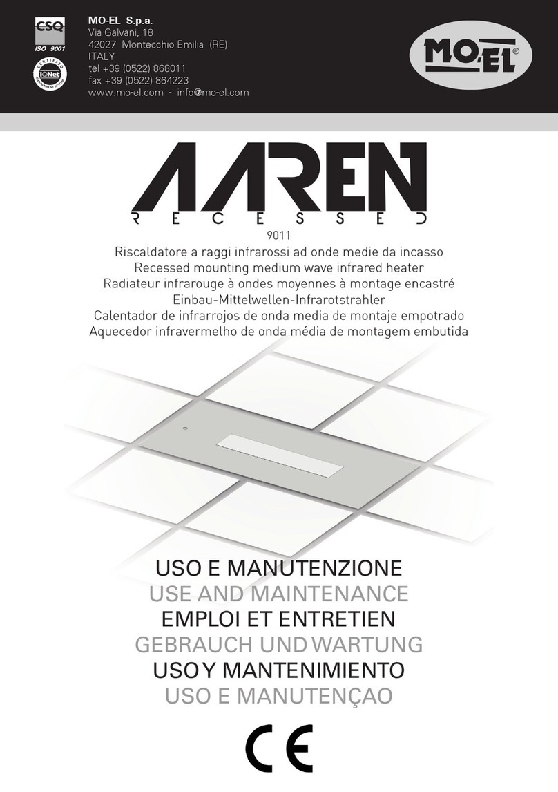 MO-EL AAREN 9011 Use and maintenance