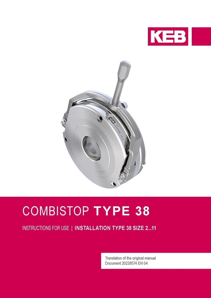KEBCO COMBISTOP 38 Instructions for use