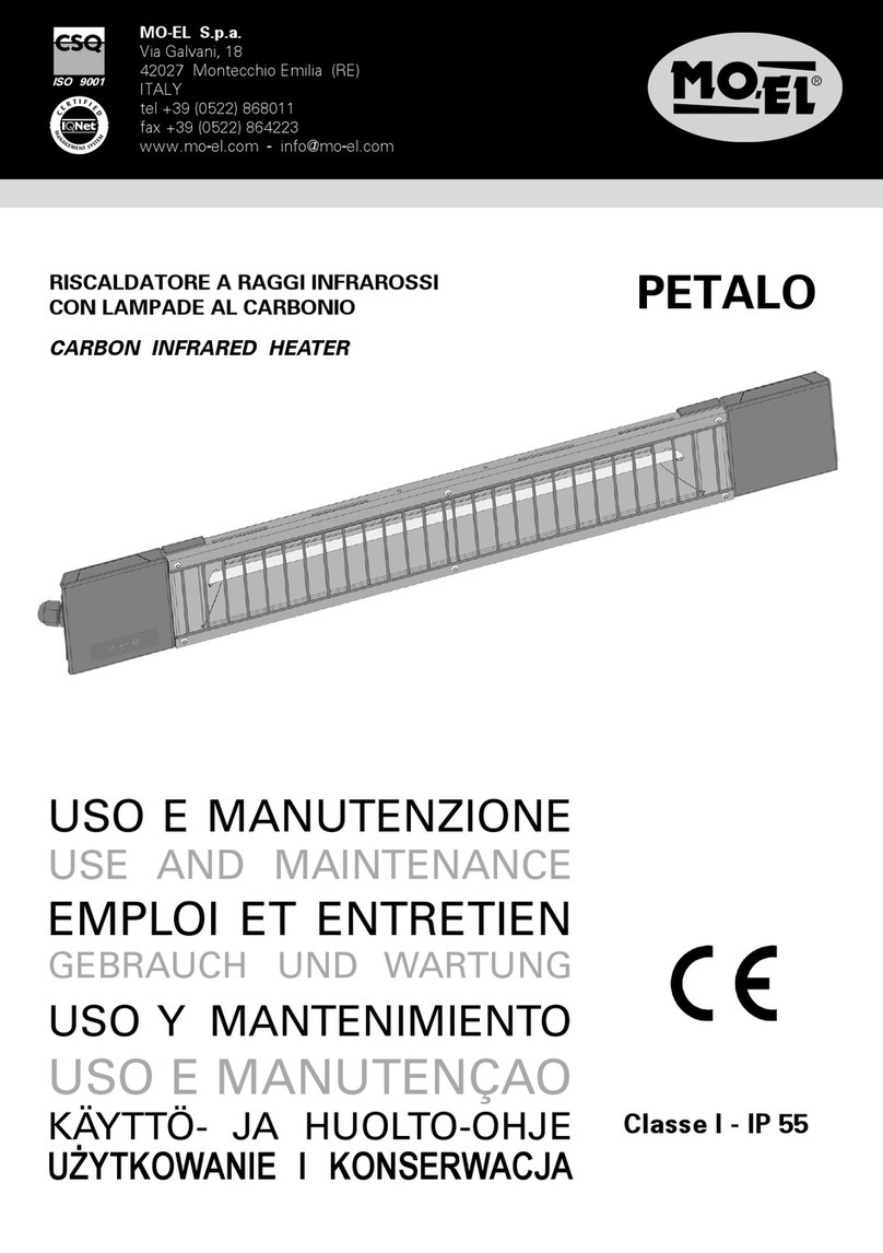 MO-EL PETALO 722CP User guide