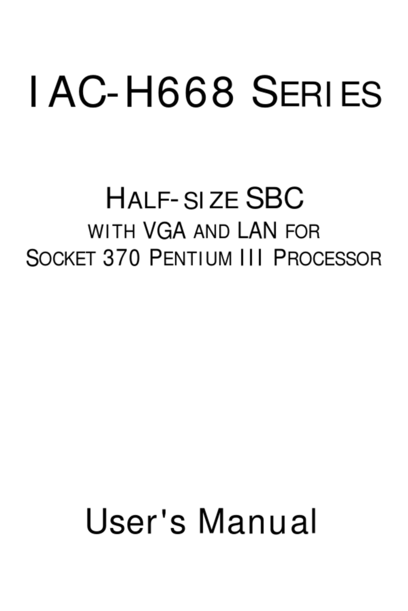 Lanner electronics IAC-H668 Series User manual
