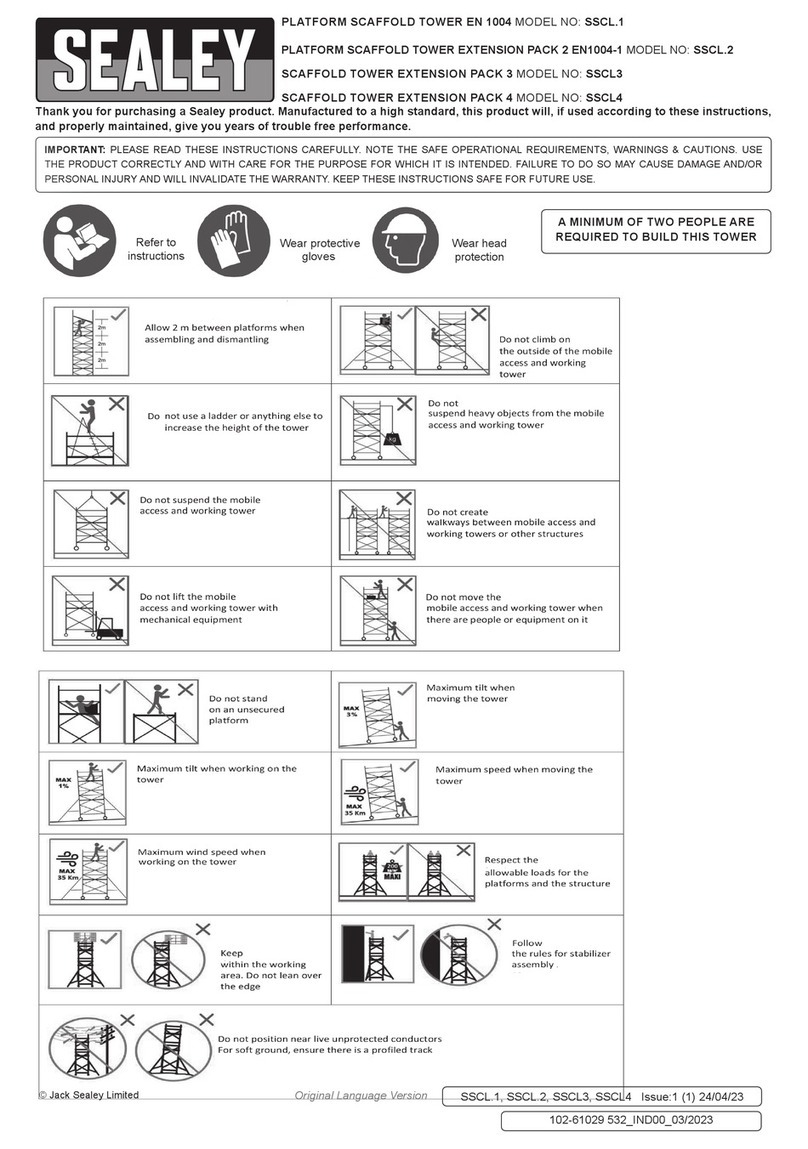 Sealey SSCL.1 User manual