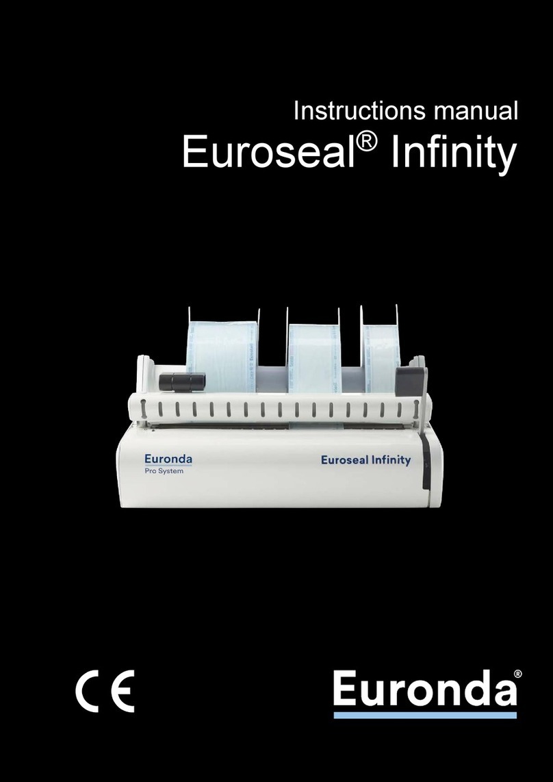 Euronda Euroseal Infinity instruction manual Euronda Euroseal Infinity instruction manual