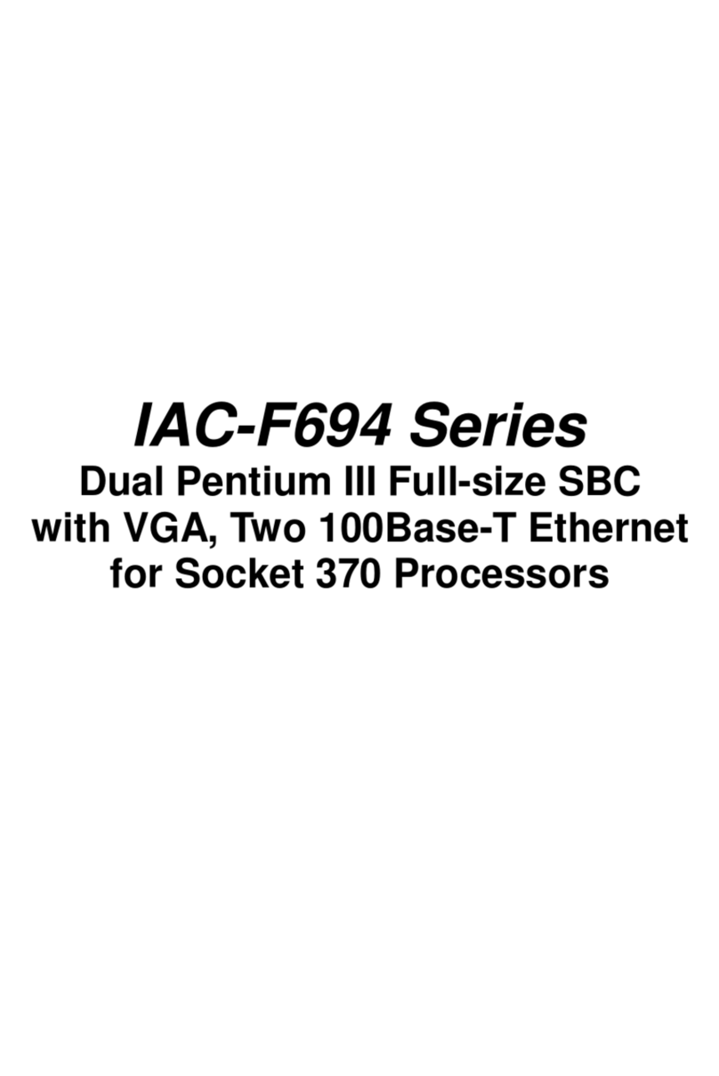 Lanner electronics IAC-F694 Series manual