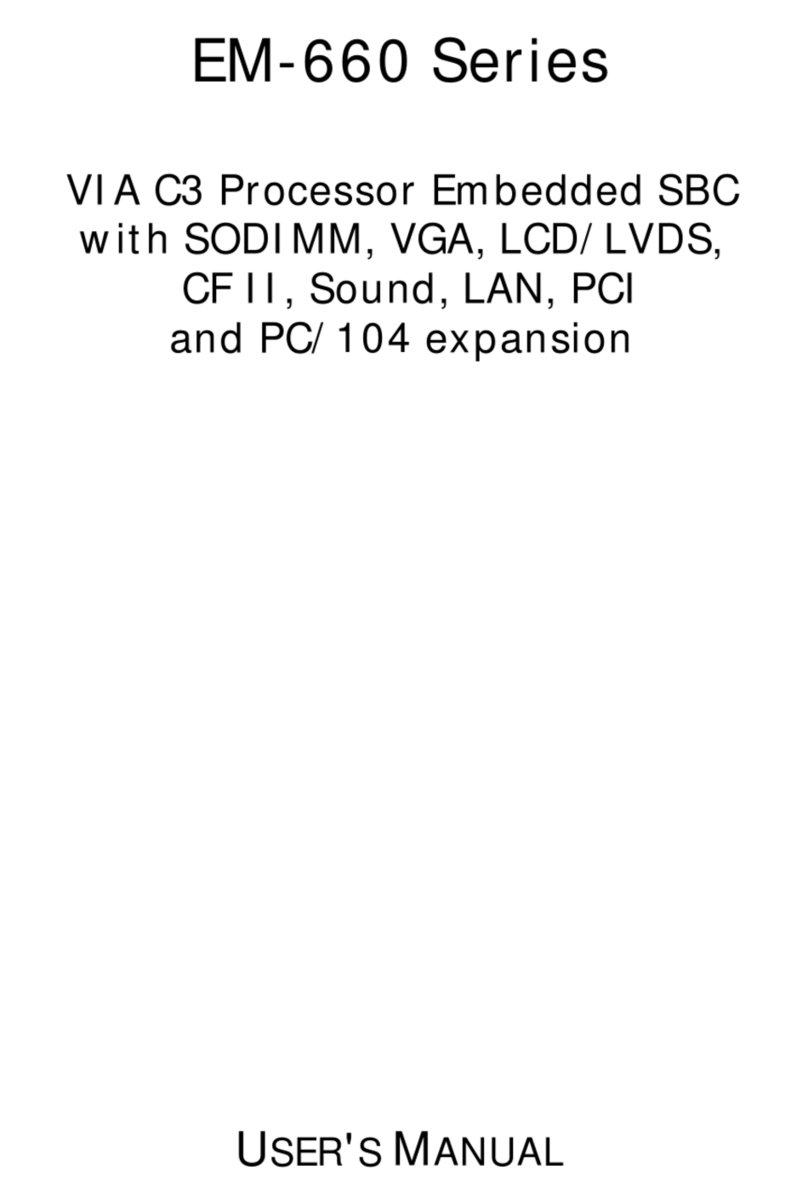 Lanner electronics EM-660 Series user manual