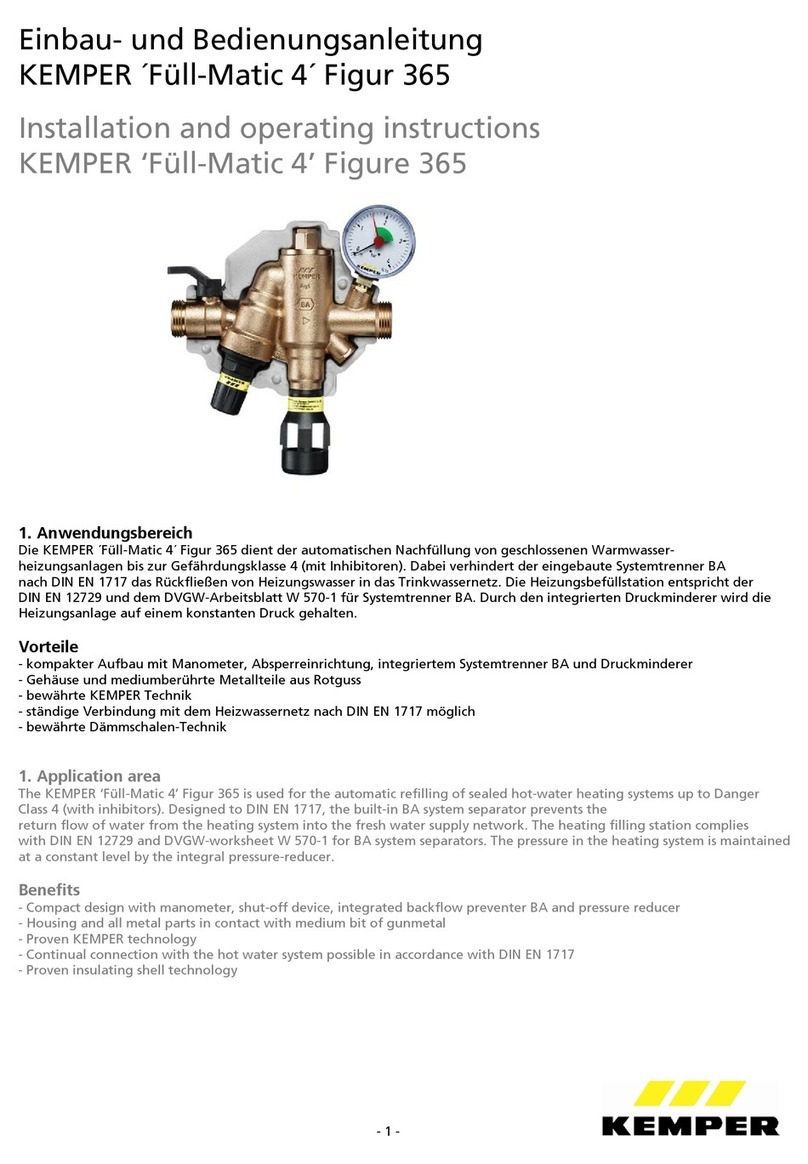 Kemper Full-Matic 4 User manual Kemper Full-Matic 4 User manual